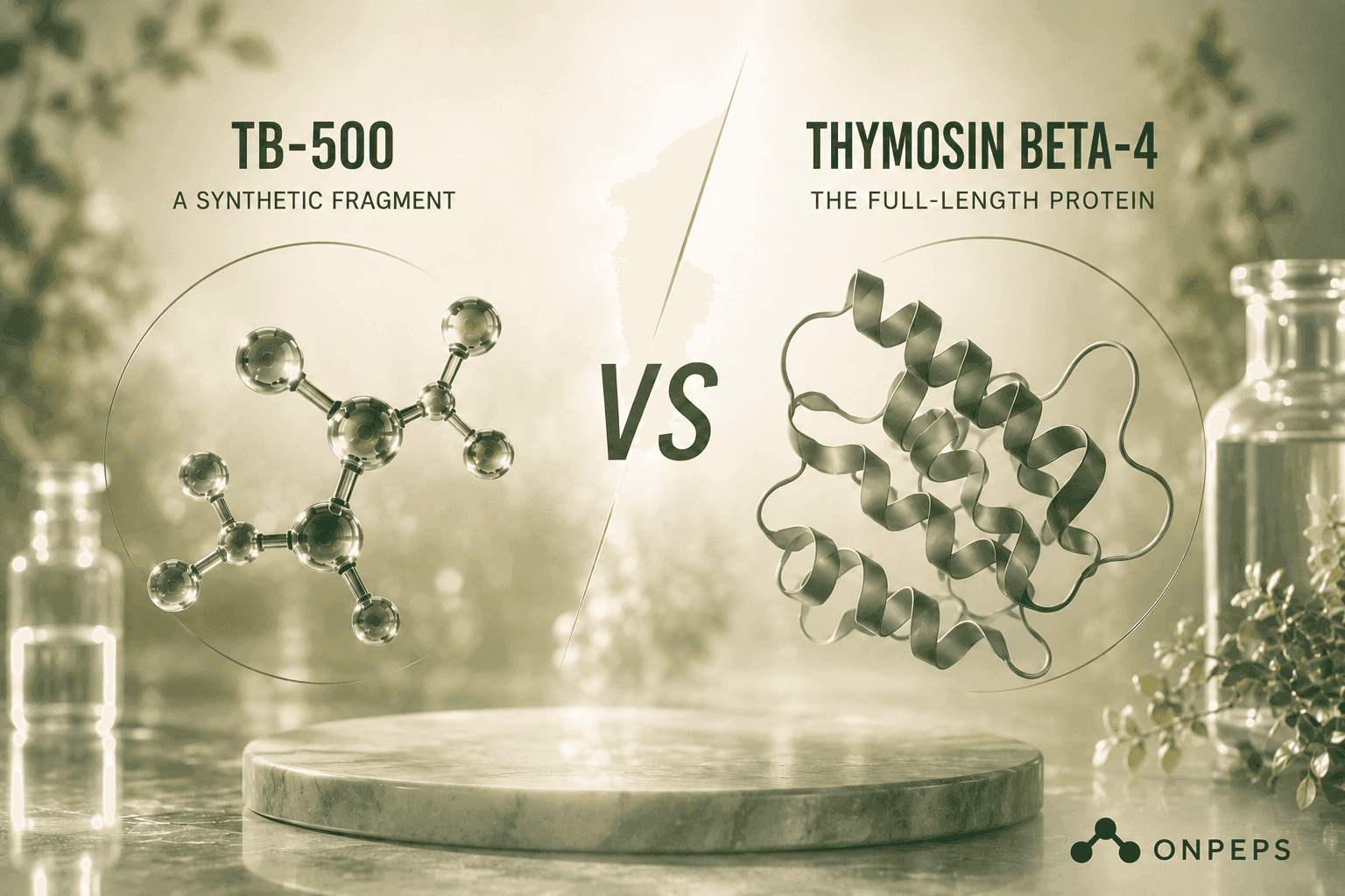 TB-500 vs Thymosin Beta-4: Are They the Same Thing?